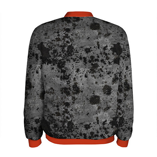 Мужской бомбер Камуфляж Metro / 3D-Красный – фото 2