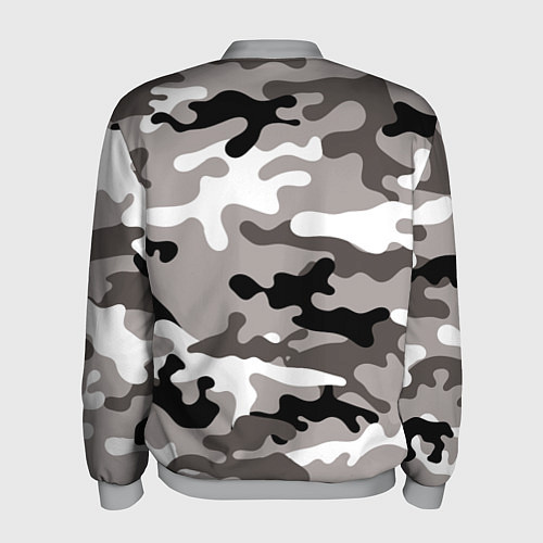 Мужской бомбер Камуфляж Urban крупный / 3D-Меланж – фото 2