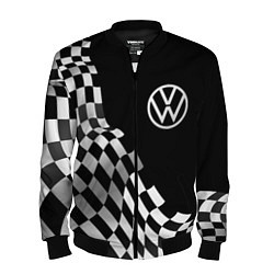 Мужской бомбер Volkswagen racing flag