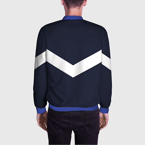 Мужской бомбер Always in sports - FIRM / 3D-Синий – фото 4