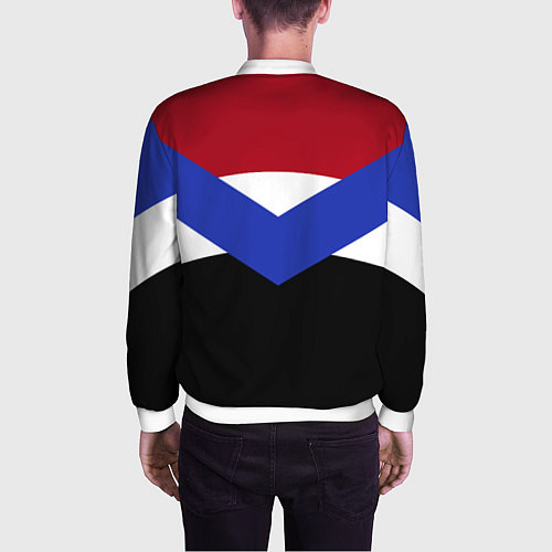 Мужской бомбер FIRM как из 90х / 3D-Белый – фото 4