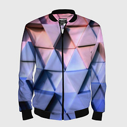 Мужской бомбер Triangle gradient