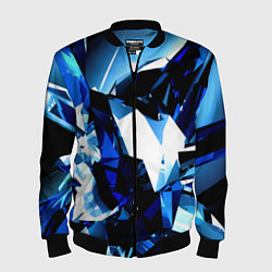 Бомбер мужской Crystal blue form, цвет: 3D-черный