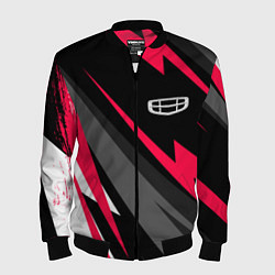 Мужской бомбер Geely fast lines