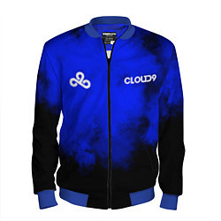 Бомбер мужской Форма Cloud9, цвет: 3D-синий