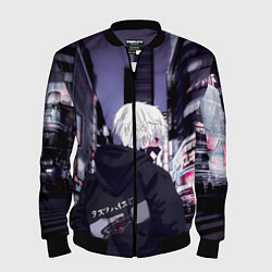 Бомбер мужской Kaneki Ken, цвет: 3D-черный