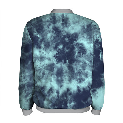 Мужской бомбер Tie-Dye дизайн / 3D-Меланж – фото 2