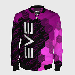 Мужской бомбер EVE pro gaming по-вертикали