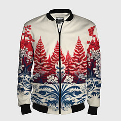 Мужской бомбер Сказочные мотивы