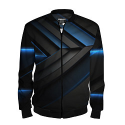 Мужской бомбер Абстрактная вселенная черного