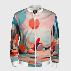 Мужской бомбер Геометрия природы