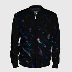 Мужской бомбер Лазурные сапфиры