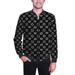Бомбер мужской Sessanta Nove pattern, цвет: 3D-черный — фото 2