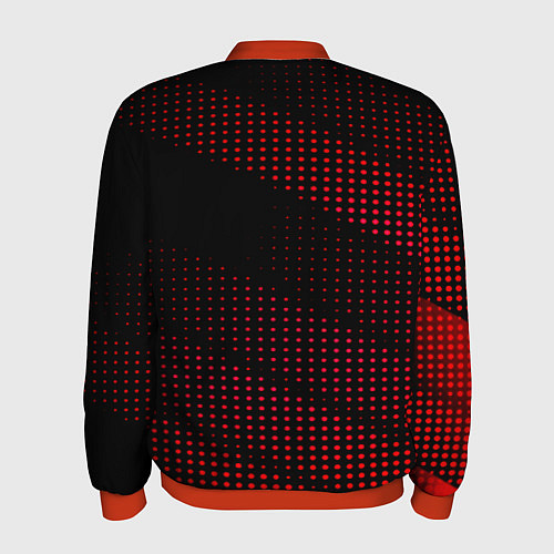 Мужской бомбер Audi sportdot / 3D-Красный – фото 2