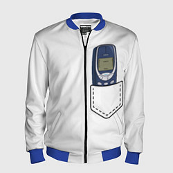 Мужской бомбер Нокиа 3310 в стиле 90х