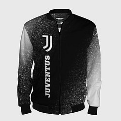 Бомбер мужской Juventus sport на темном фоне по-вертикали, цвет: 3D-черный