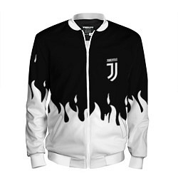 Бомбер мужской Juventus fire, цвет: 3D-белый