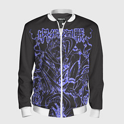Мужской бомбер Магическая битва Сукуна молнии