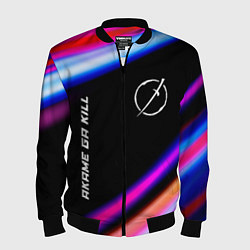 Мужской бомбер Akame ga Kill speed anime lights