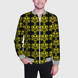 Бомбер мужской One piece pirate king pattern, цвет: 3D-меланж — фото 2