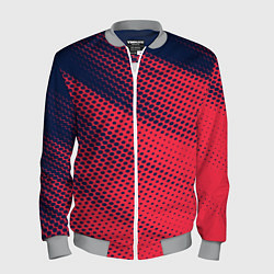 Бомбер мужской Яркий абстрактный узор для спорта, цвет: 3D-меланж