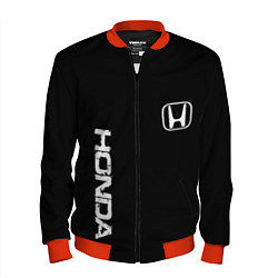 Мужской бомбер Honda white logo auto