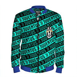 Мужской бомбер Juventus pattern logo steel