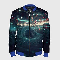 Мужской бомбер Кибернетическое пространство