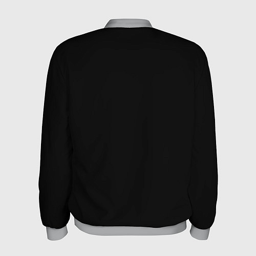 Мужской бомбер Dark gothic angel / 3D-Меланж – фото 2