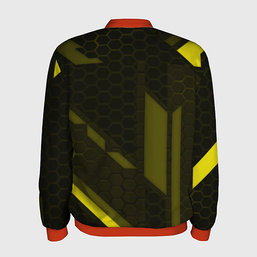 Мужской бомбер AEK fc geometry / 3D-Красный – фото 2