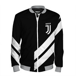 Мужской бомбер Juventus line white