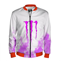 Мужской бомбер Monster energy neon flame