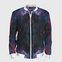 Бомбер мужской Космическая паутина, цвет: 3D-белый