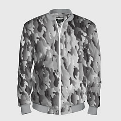 Бомбер мужской Монохромный камуфляж, цвет: 3D-меланж