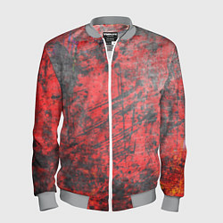 Бомбер мужской Абстракция - grunge vibe, цвет: 3D-меланж