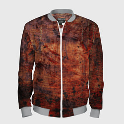 Бомбер мужской Абстракция - rusty mood, цвет: 3D-меланж