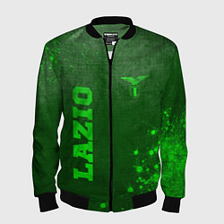 Мужской бомбер Lazio - green gradient вертикально