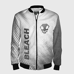 Бомбер мужской Bleach - white gradient вертикально, цвет: 3D-черный