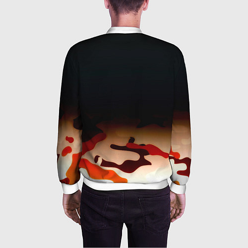 Мужской бомбер Roma камуфляжный стиль / 3D-Белый – фото 4