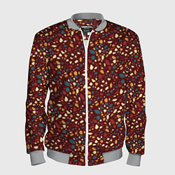 Бомбер мужской Садовая дорожка, цвет: 3D-меланж