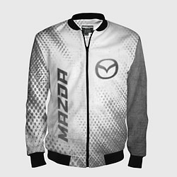 Бомбер мужской Mazda - white gradient вертикально, цвет: 3D-черный
