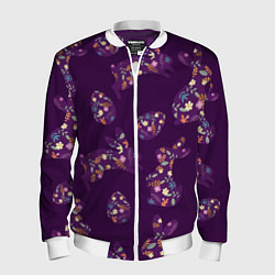 Мужской бомбер Кролики и яйца