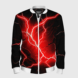 Бомбер мужской Lightning, цвет: 3D-белый