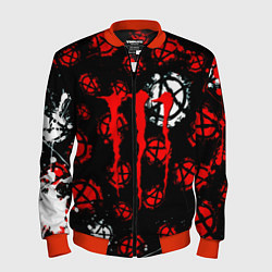 Мужской бомбер Monster energy anarhy