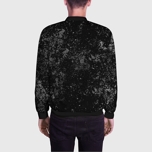 Мужской бомбер Всеотец Один / 3D-Черный – фото 4
