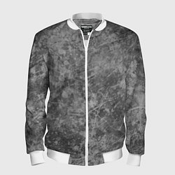 Мужской бомбер Абстракция - grey polished chip