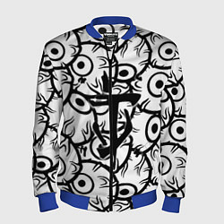 Мужской бомбер Doom глаза монстра