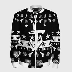 Мужской бомбер Doom x csgo winter