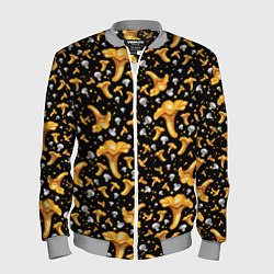Бомбер мужской Грибной дождик, цвет: 3D-меланж