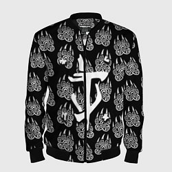 Бомбер мужской Doom хищник леса, цвет: 3D-черный